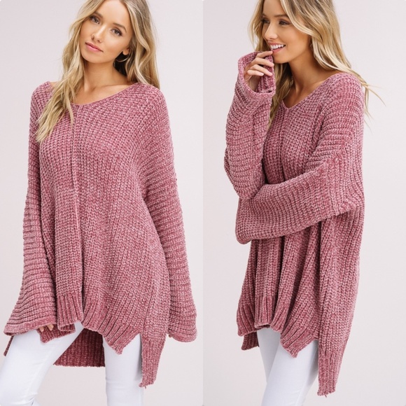 'Lorelai' Chenille Sweater - Picture 5 of 7